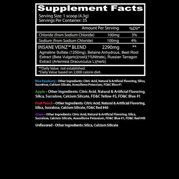 Insane Labz Insane Veinz