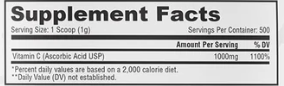 Metabolic Nutrition Vitamin C