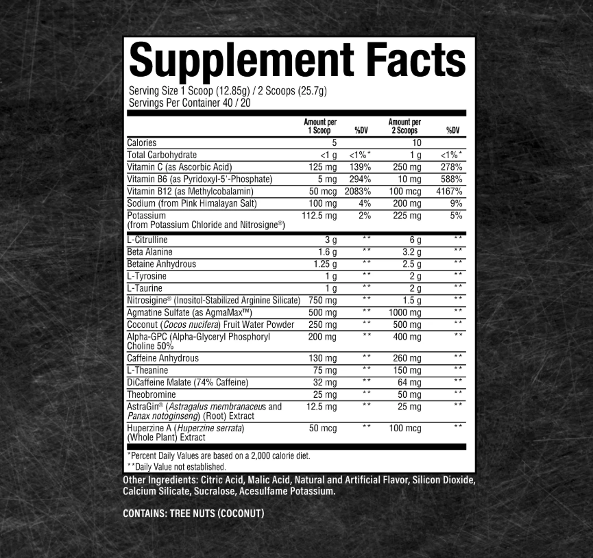 Raw Thavage Pre-Workout