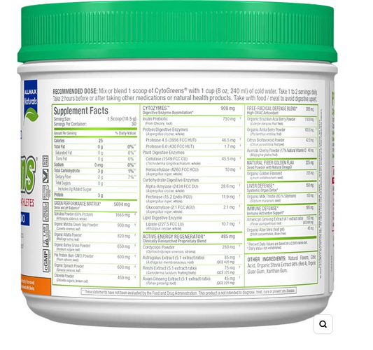 Allmax Cytogreens