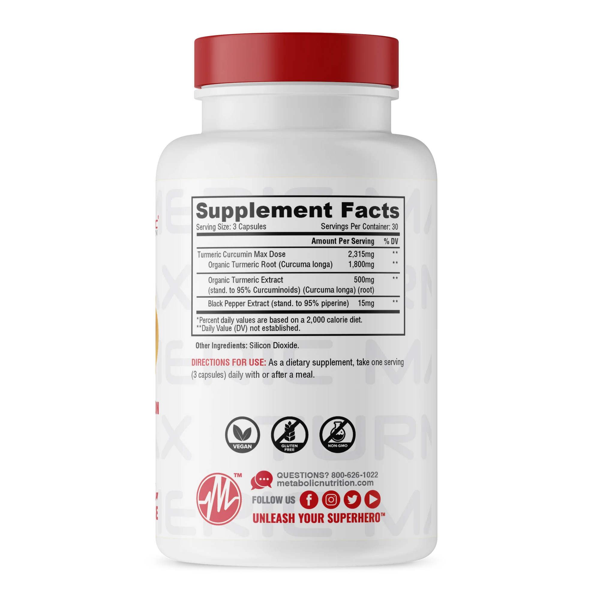 Metabolic Nutrition Tumeric