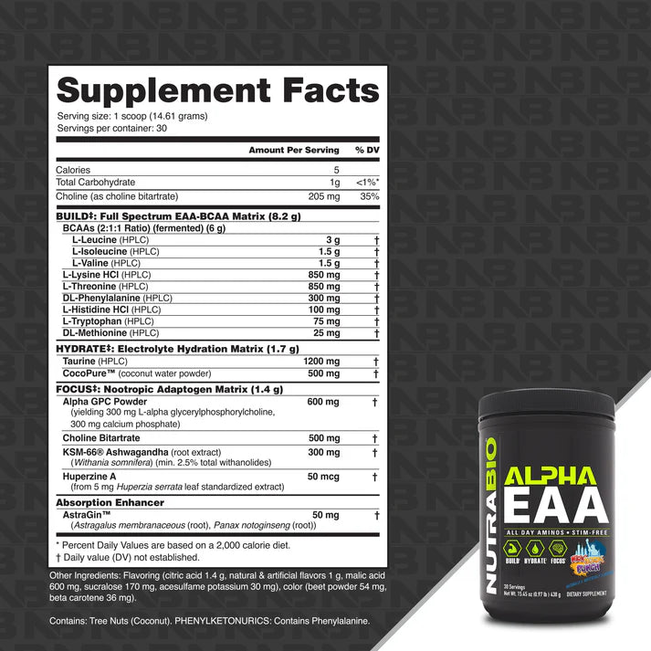 Nutrabio Alpha EAA
