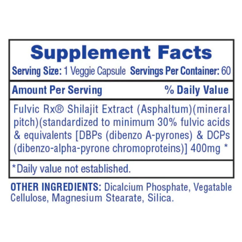 Hi-Tech Shilajit Extract