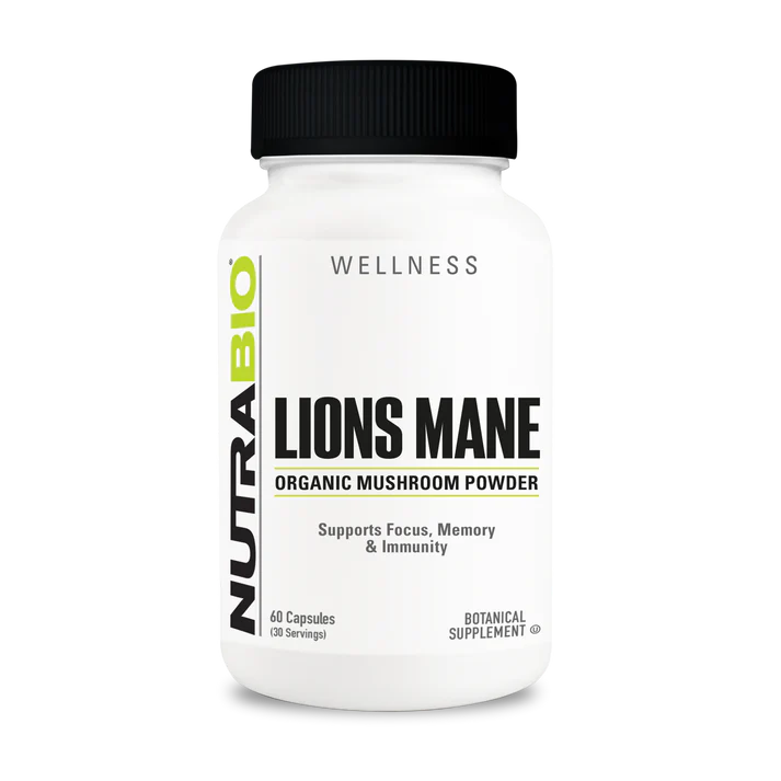 Nutrabio Lions Mane (500mg)