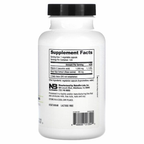 Nutrabio Vitamin C 1000mg